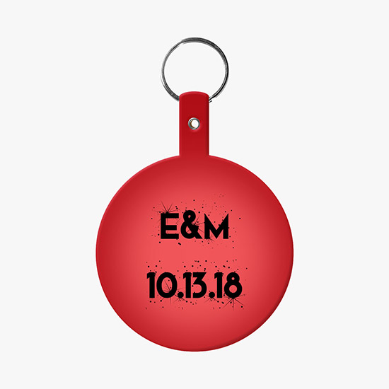 Flexible Key Tag - Large Circle