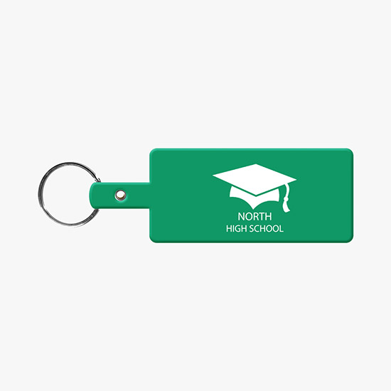 Flexible Key Tag - Rectangle