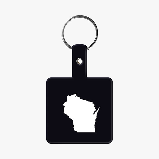 Flexible Key Tag - Square