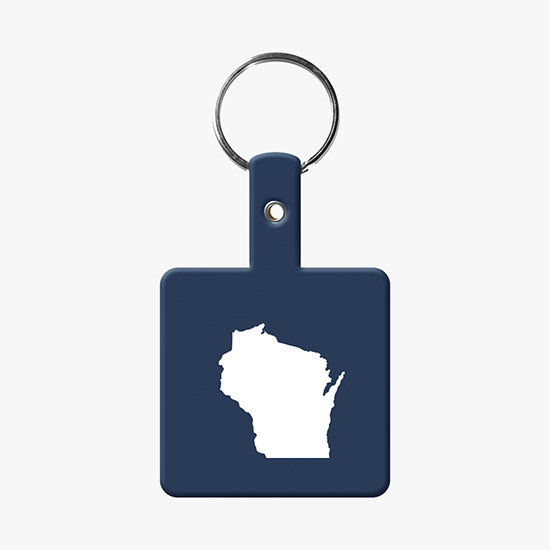 Flexible Key Tag - Square