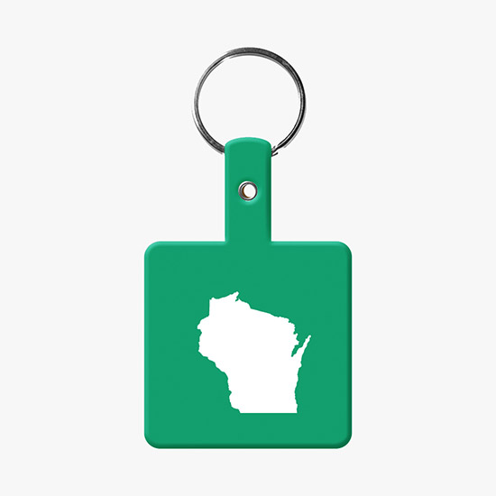 Flexible Key Tag - Square