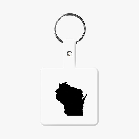 Flexible Key Tag - Square