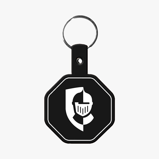 Flexible Key Tag - Stop Sign