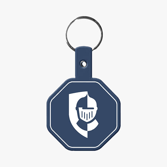 Flexible Key Tag - Stop Sign