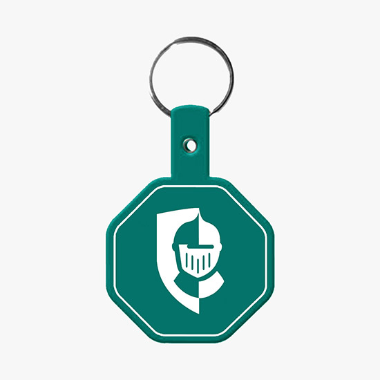 Flexible Key Tag - Stop Sign