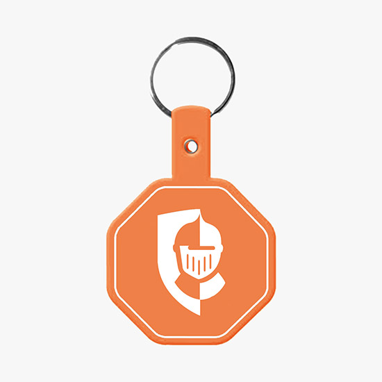 Flexible Key Tag - Stop Sign