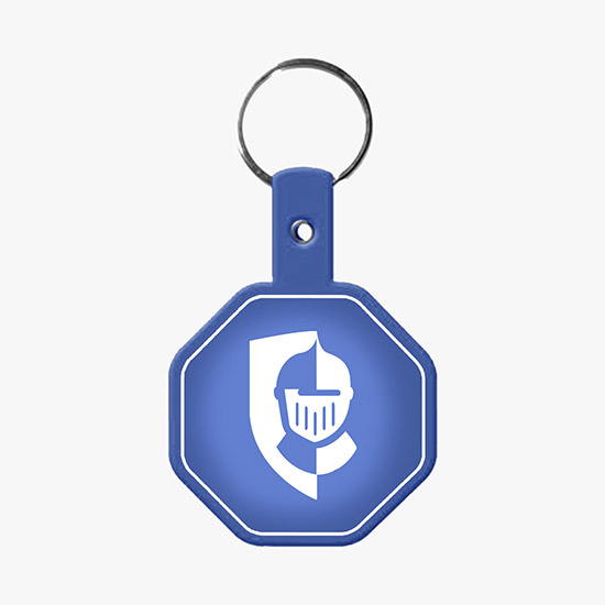 Flexible Key Tag - Stop Sign