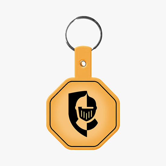 Flexible Key Tag - Stop Sign