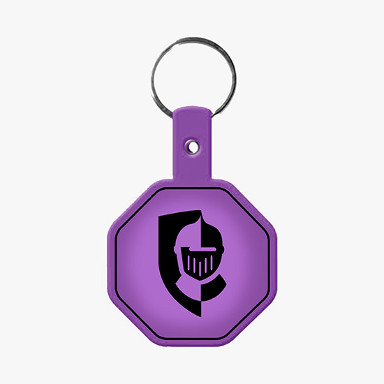 Flexible Key Tag - Stop Sign
