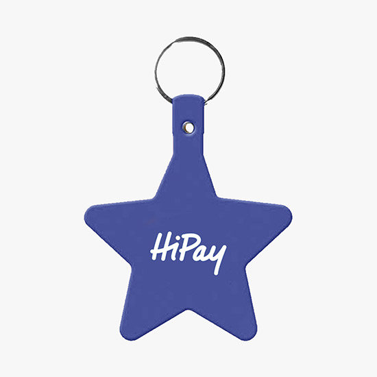 Flexible Key Tag - Star