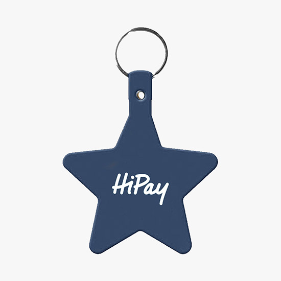 Flexible Key Tag - Star