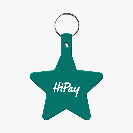 Flexible Key Tag - Star