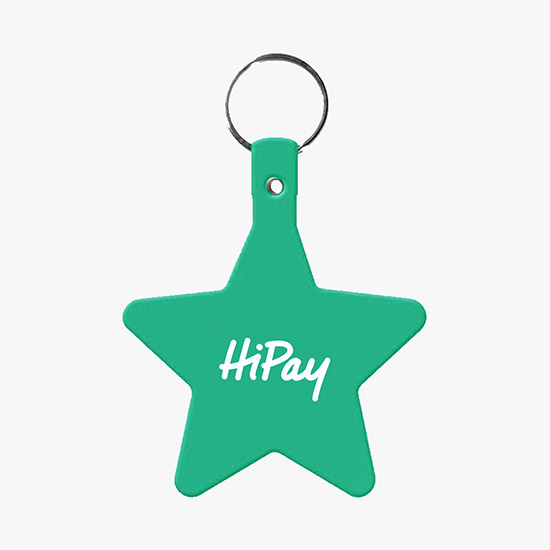Flexible Key Tag - Star