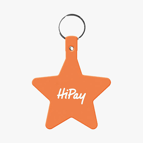 Flexible Key Tag - Star