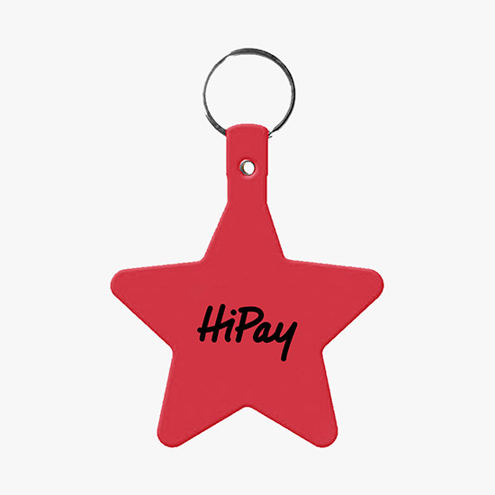 Flexible Key Tag - Star