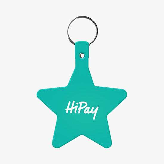 Flexible Key Tag - Star