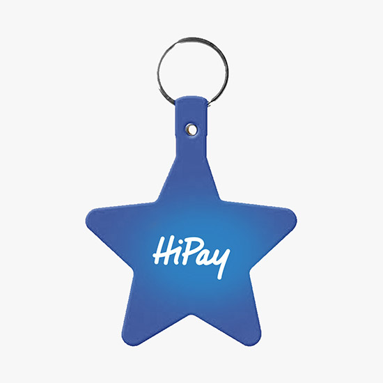 Flexible Key Tag - Star
