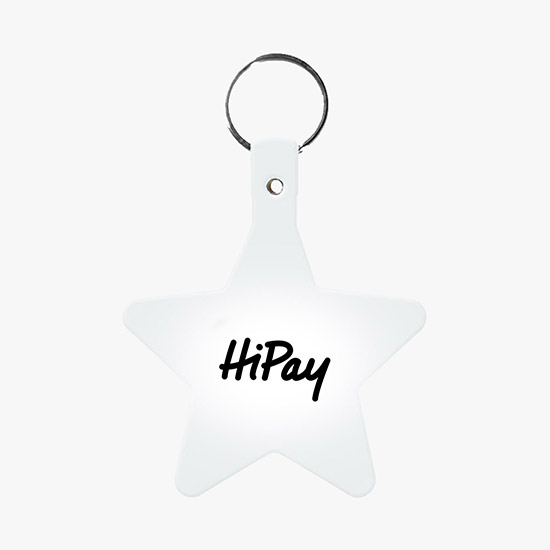 Flexible Key Tag - Star