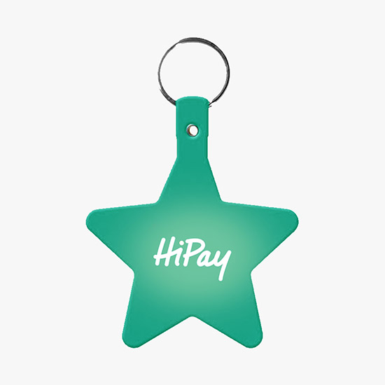 Flexible Key Tag - Star