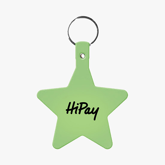 Flexible Key Tag - Star