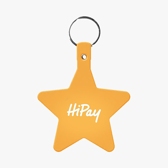 Flexible Key Tag - Star