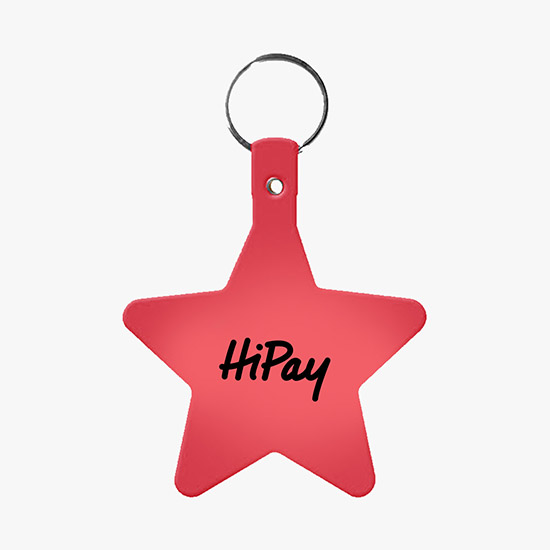 Flexible Key Tag - Star