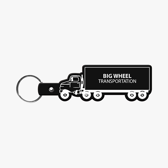 Flexible Key Tag - Truck