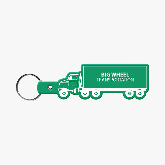 Flexible Key Tag - Truck