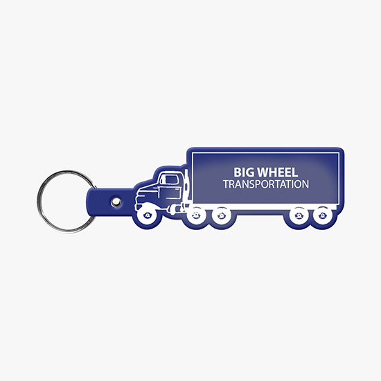 Flexible Key Tag - Truck