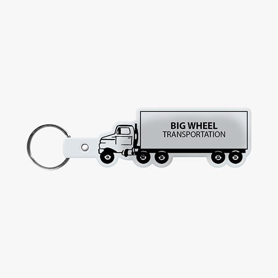 Flexible Key Tag - Truck