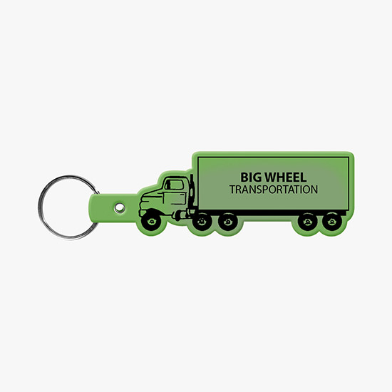 Flexible Key Tag - Truck
