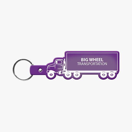 Flexible Key Tag - Truck