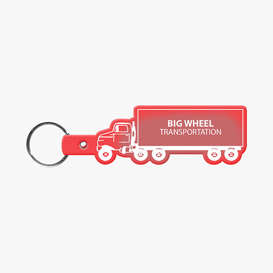 Flexible Key Tag - Truck