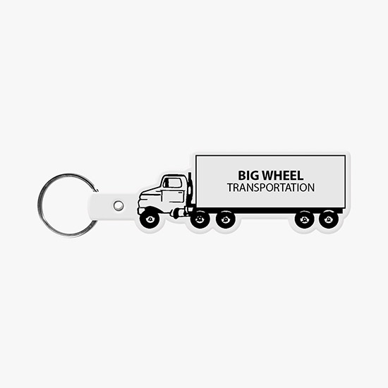 Flexible Key Tag - Truck