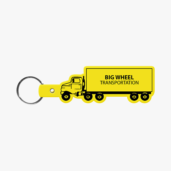 Flexible Key Tag - Truck