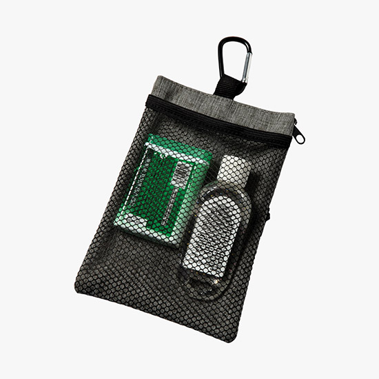 Crosshatched Ditty Bag