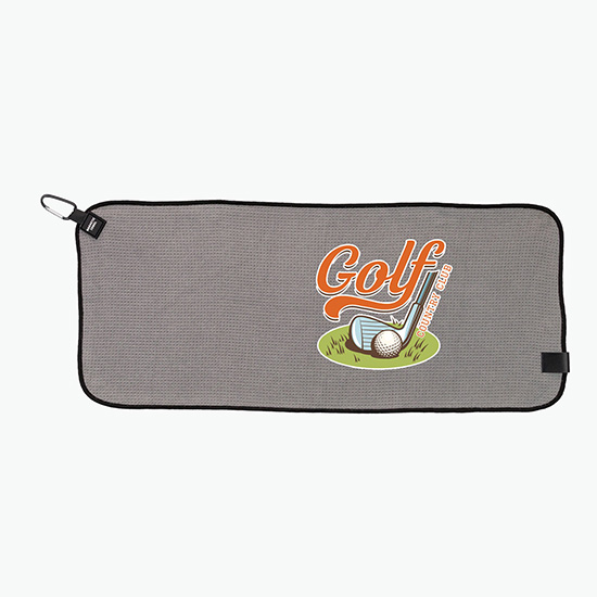 Maggy Magnetic Waffle Golf Towel - 28 X 12 - Full Color
