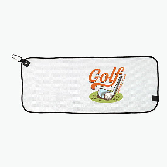 Maggy Magnetic Waffle Golf Towel - 28 X 12 - Full Color