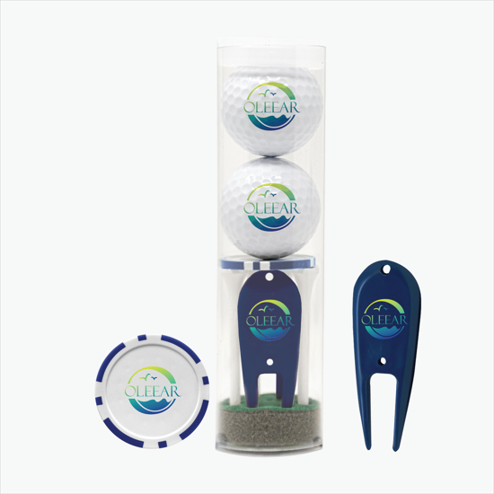 Classic 2 Golf Ball Pack with Tees Tool & Poker Chip