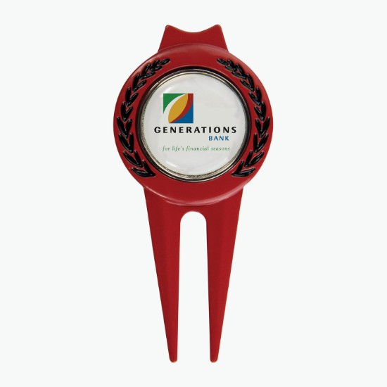 Tour Divot Tool With Magnetic Marker