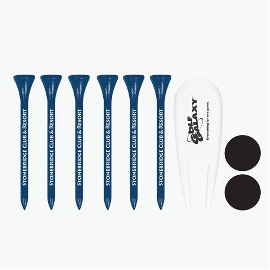 Birdie 6 Golf Tees and Tools Set