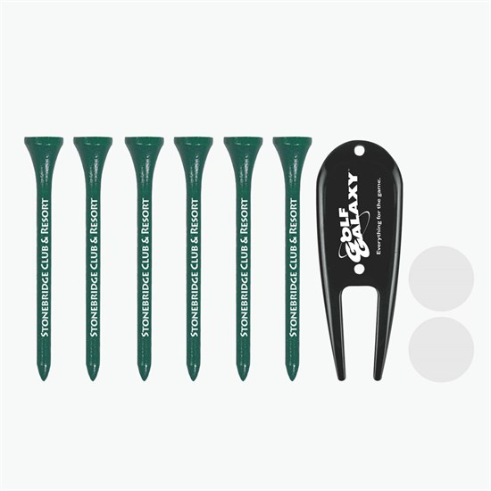 Birdie 6 Golf Tees and Tools Set