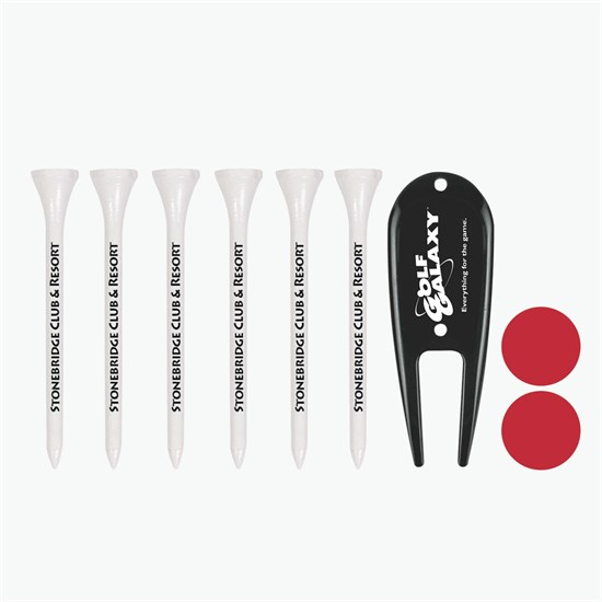Birdie 6 Golf Tees and Tools Set