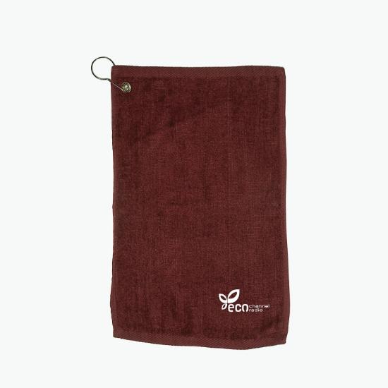 11 x 18 Cotton Fingertip Towel with Hook - 24-Hour Production