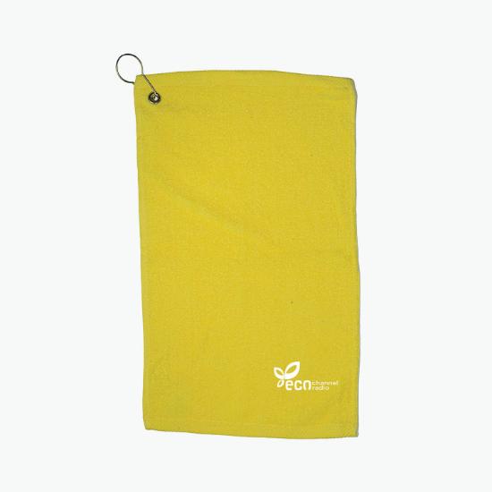11 x 18 Cotton Fingertip Towel with Hook - 24-Hour Production