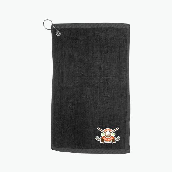11 x 18 Cotton Fingertip Towel with Hook - Full Color