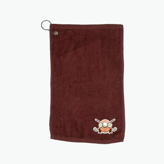 11 x 18 Cotton Fingertip Towel with Hook - Full Color