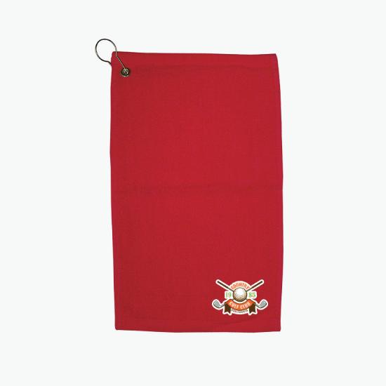 11 x 18 Cotton Fingertip Towel with Hook - Full Color