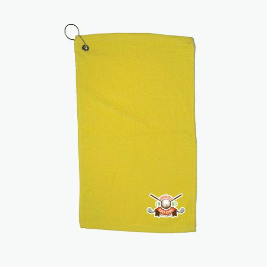 11 x 18 Cotton Fingertip Towel with Hook - Full Color