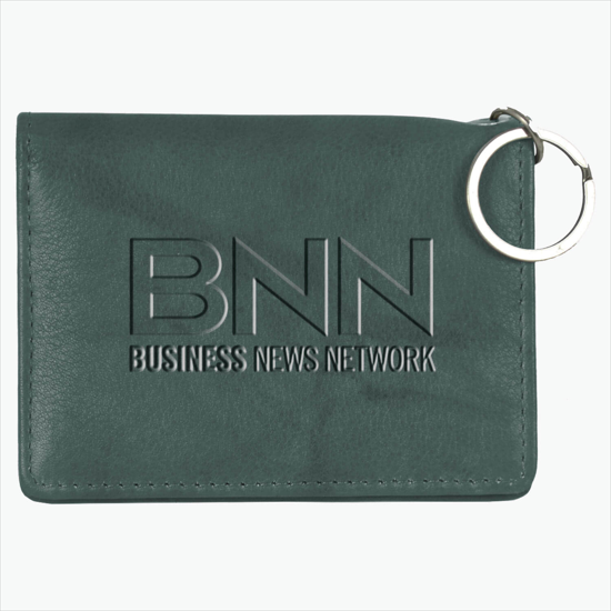 Genuine Leather ID Holder - Debossed